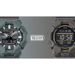 G-SHOCK GA-010CE-2A Men’s Analog-Digital Watch – Shock Resistant, 200M Water Resistance, Resin Band – Blue