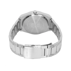 CASIO MTP-M300D-1AVDF Men's Analog Watch – Black Dial Stainless Steel Multi-Dial Quartz Watch | Elegant, Water Resistant & Durable