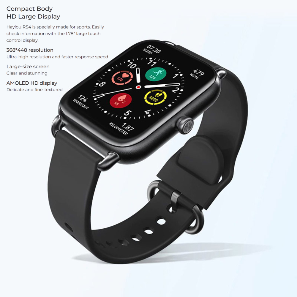 HAYLOU SOLAR RS34 GLOBAL SMART WATCHES