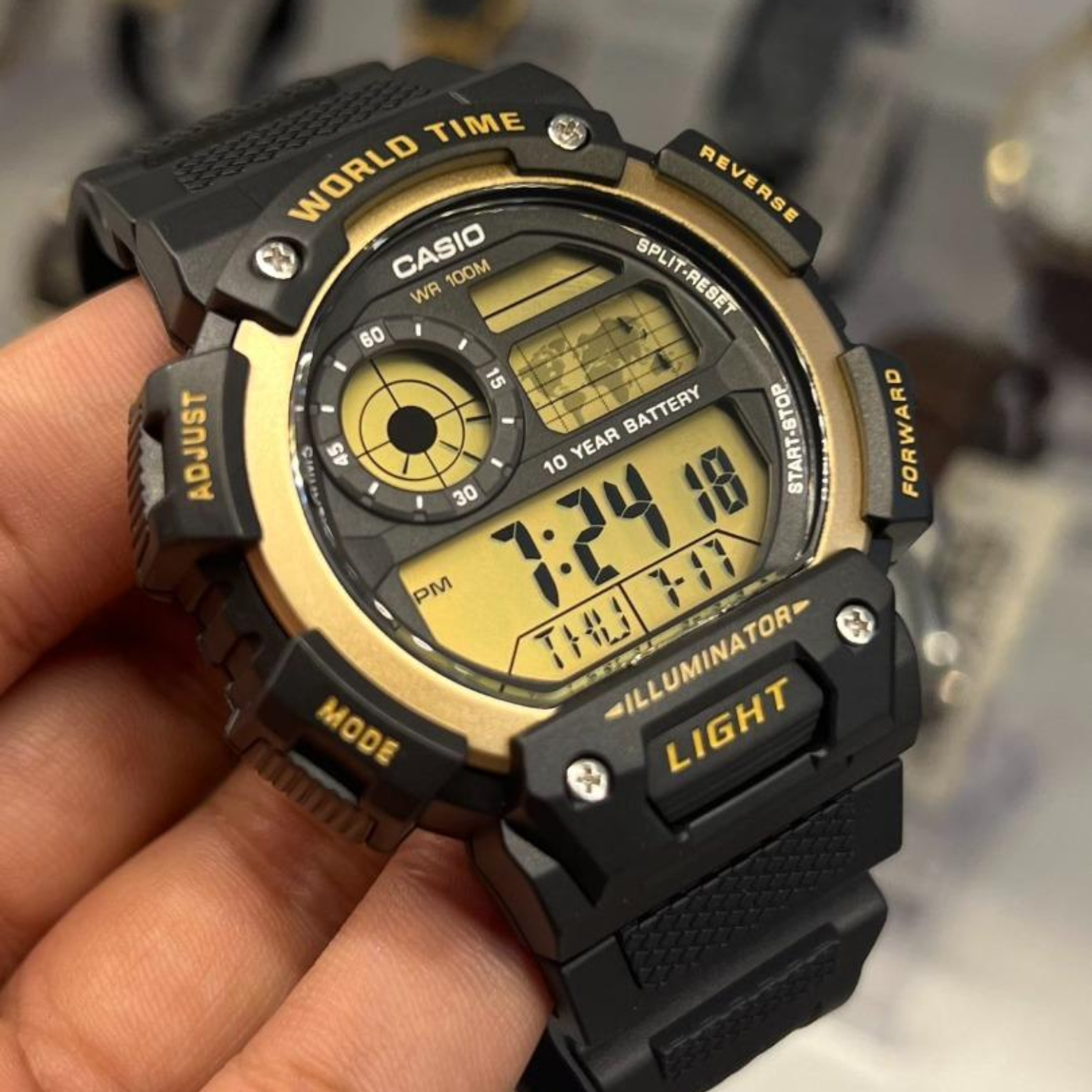 CASIO AE-1400WH-9AVDF MODEL DIGITAL WATCHES