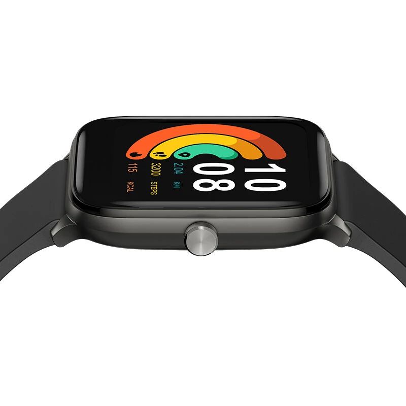 Haylou GST Global Smart Watch – 1.69” HD Full Touch Display, 12 Sports Modes, SpO₂ & Heart Rate Monitoring, Sleep Tracker, 20-Day Battery Life, IP68 Waterproof – Android & iOS Compatible