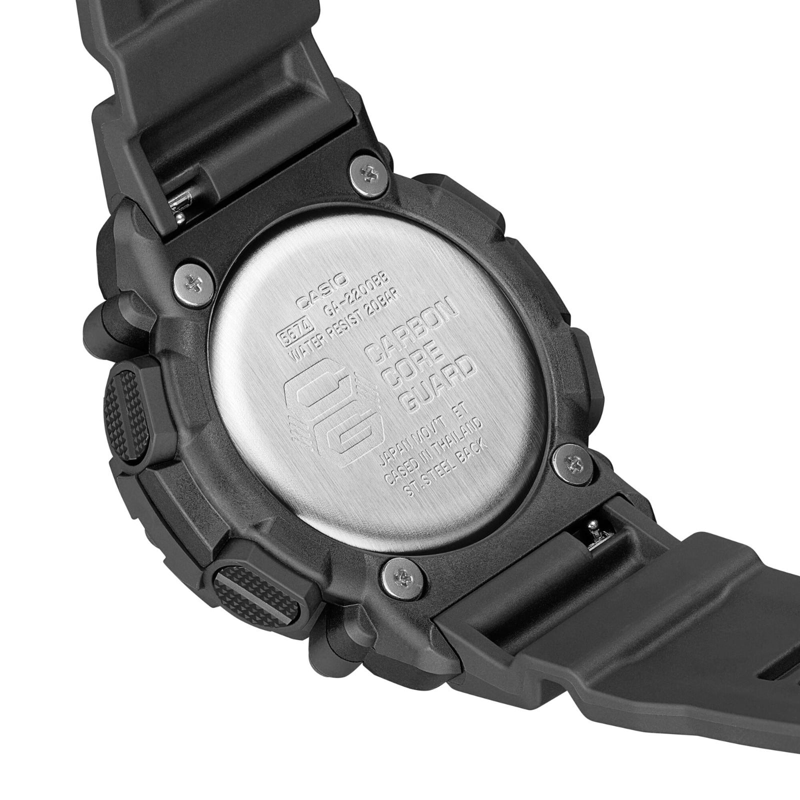 CASIO G-SHOCK GA-2200BB-1A MODEL WATCHES