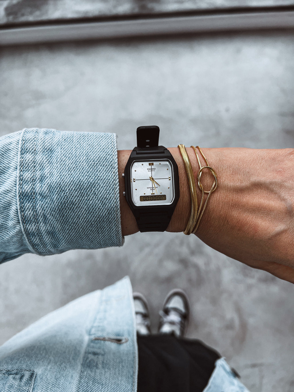 CASIO AW-48HE-7AVDF MODEL ANALOG-DIGITAL COMBINATION WATCHES