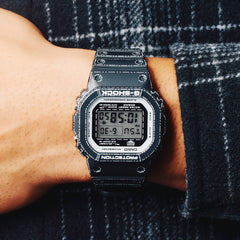 Casio G-SHOCK DW-5600RGM-1DR Digital Watch for Men | Shock Resistant | 200M Water Resistant | LED Backlight | Stopwatch & Countdown Timer | Black Resin Strap