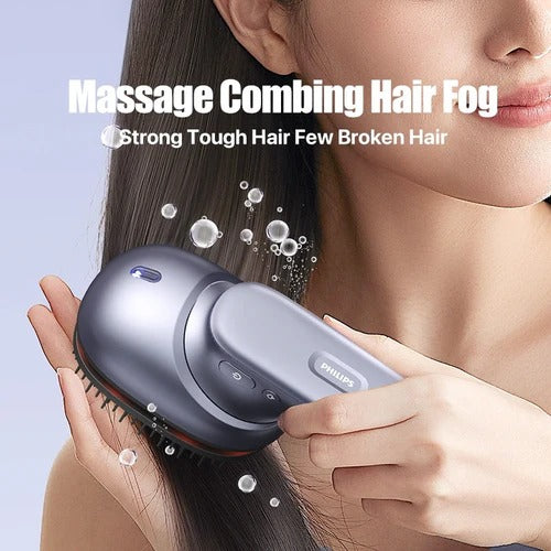 PHILIPS PPM1511 Head Massage Comb – Scalp Massager Brush for Hair Growth, Relaxation & Stress Relief, Cordless Rechargeable Design