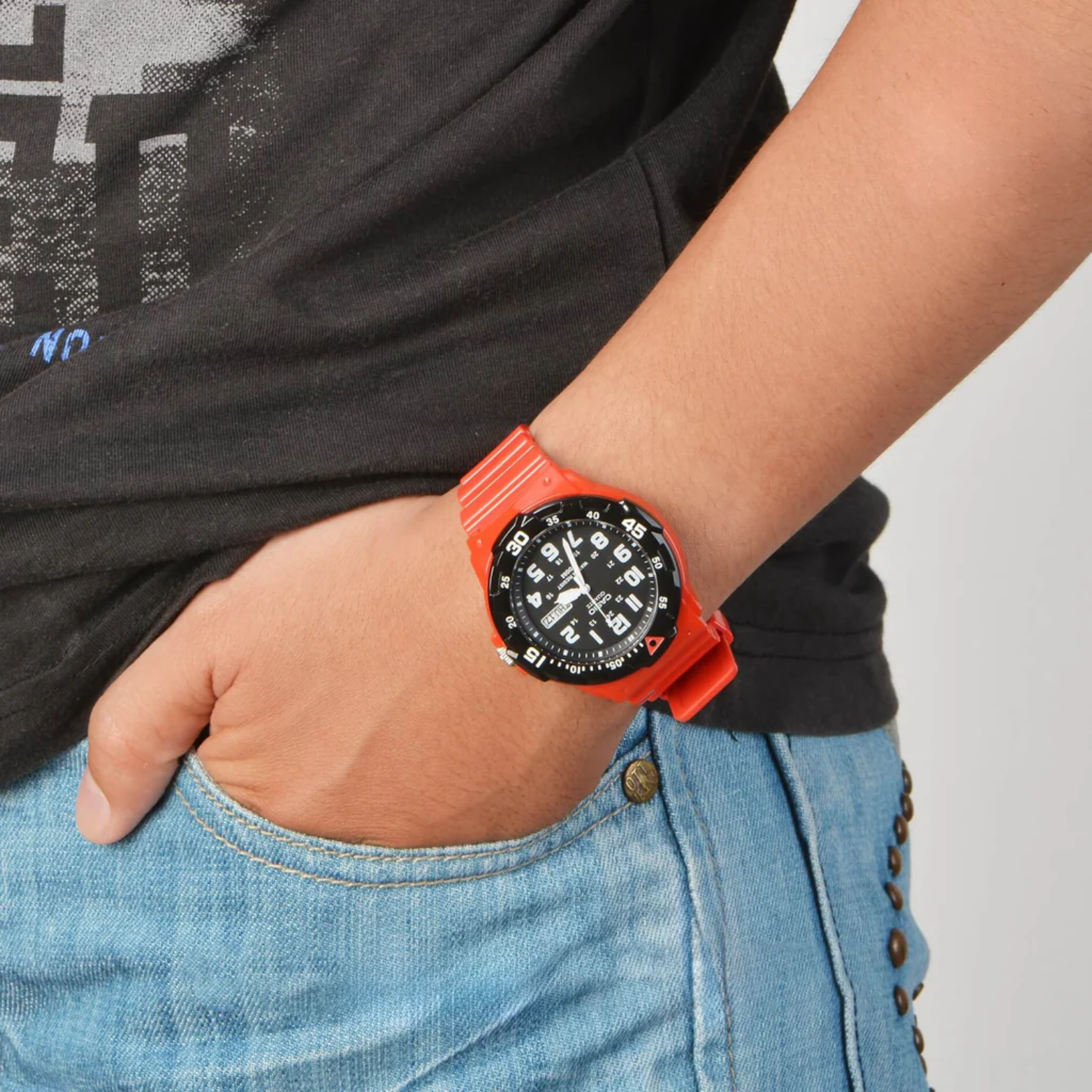CASIO MRW-200HC-4BVDF MODEL STANDARD ANALOG WATCHES