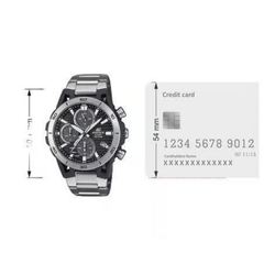 CASIO EDIFICE EQS-960D-1AVUDF Men’s Watch | Stainless Steel Silver | Motorsport-Inspired Premium Style