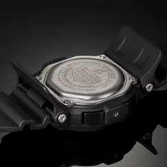 CASIO G-SHOCK GD-350-1BDR Digital Men's Watch Black Resin Strap Vibration Alarm 200M Water Resistant