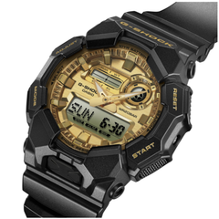 G-SHOCK GA-010GGB-1A9 Men’s Analog-Digital Watch – Shock Resistant, 200M Water Resistance, Black & Gold