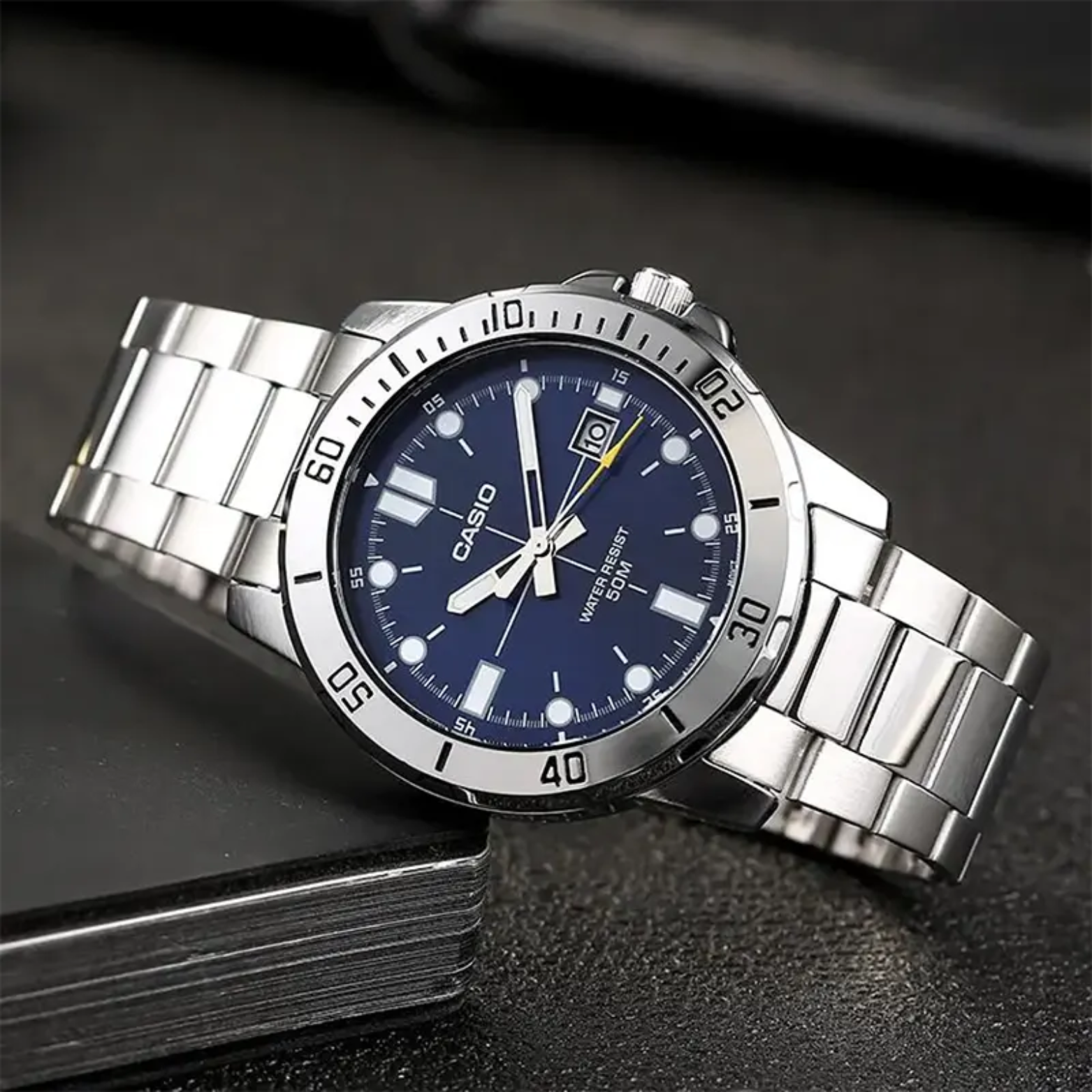 CASIO MTP-VD01D-2EV MODEL MEN'S WATCHES