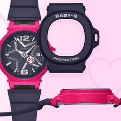 Casio BABY-G Analog Women’s Watch, Shock Resistant, 100m Water Resistant, Star Dial, Purple, BGA-10D-6A