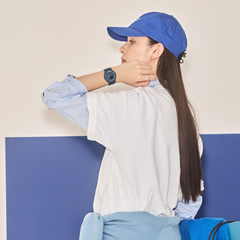 CASIO G-SHOCK GMA-P2100BA-2ADR Analog Digital Women's Watch Blue Resin Strap 200M Water Resistant
