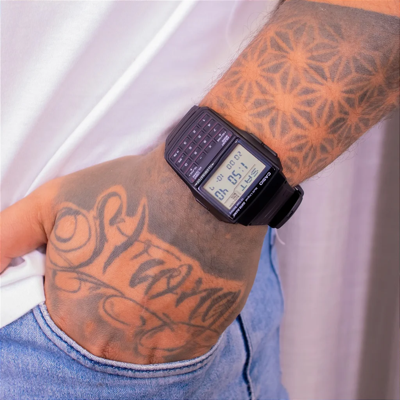 CASIO DBC-32-1ADF MODEL DATA BANK WATCHES
