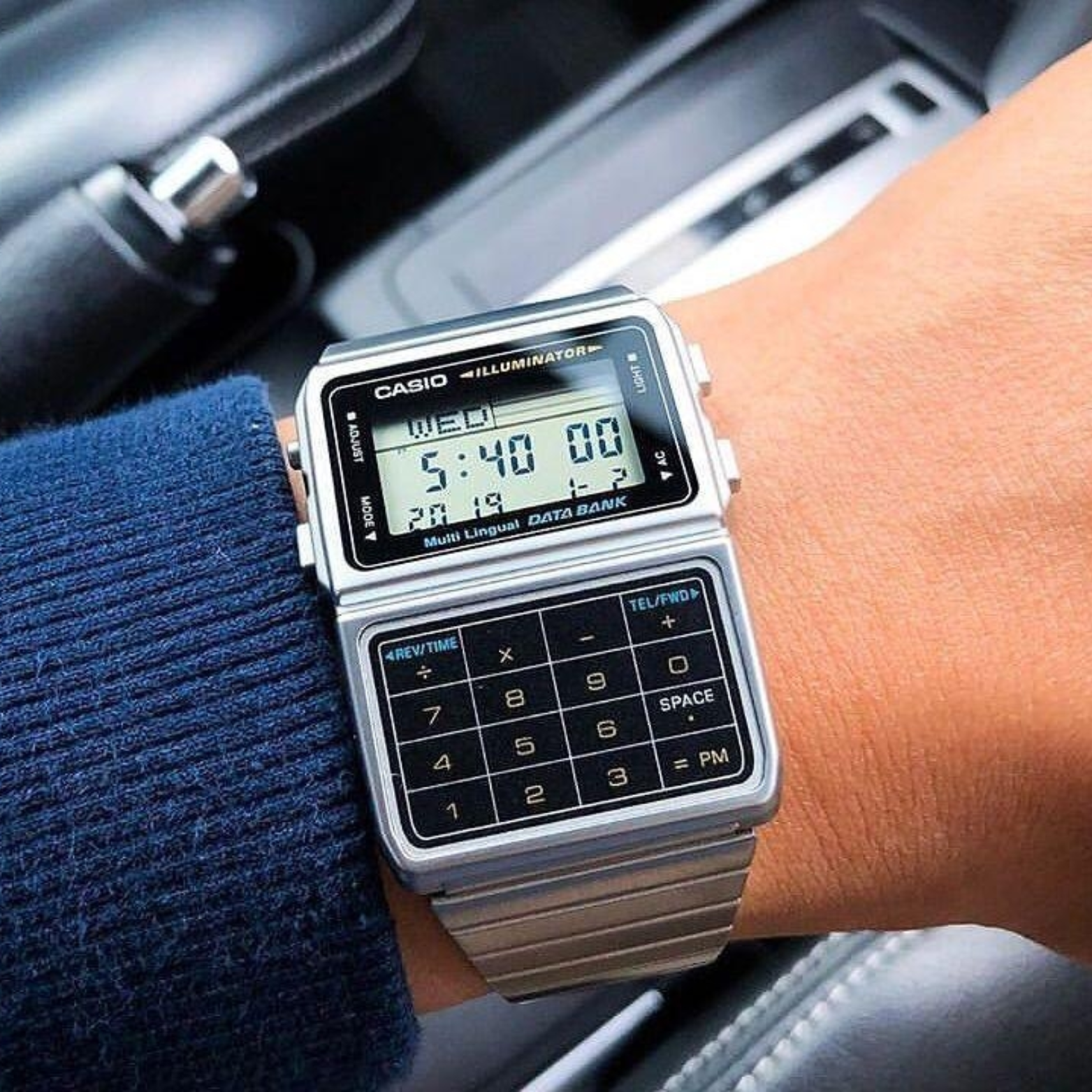 CASIO DBC-611-1DF DATA BANK MODEL WATCHES