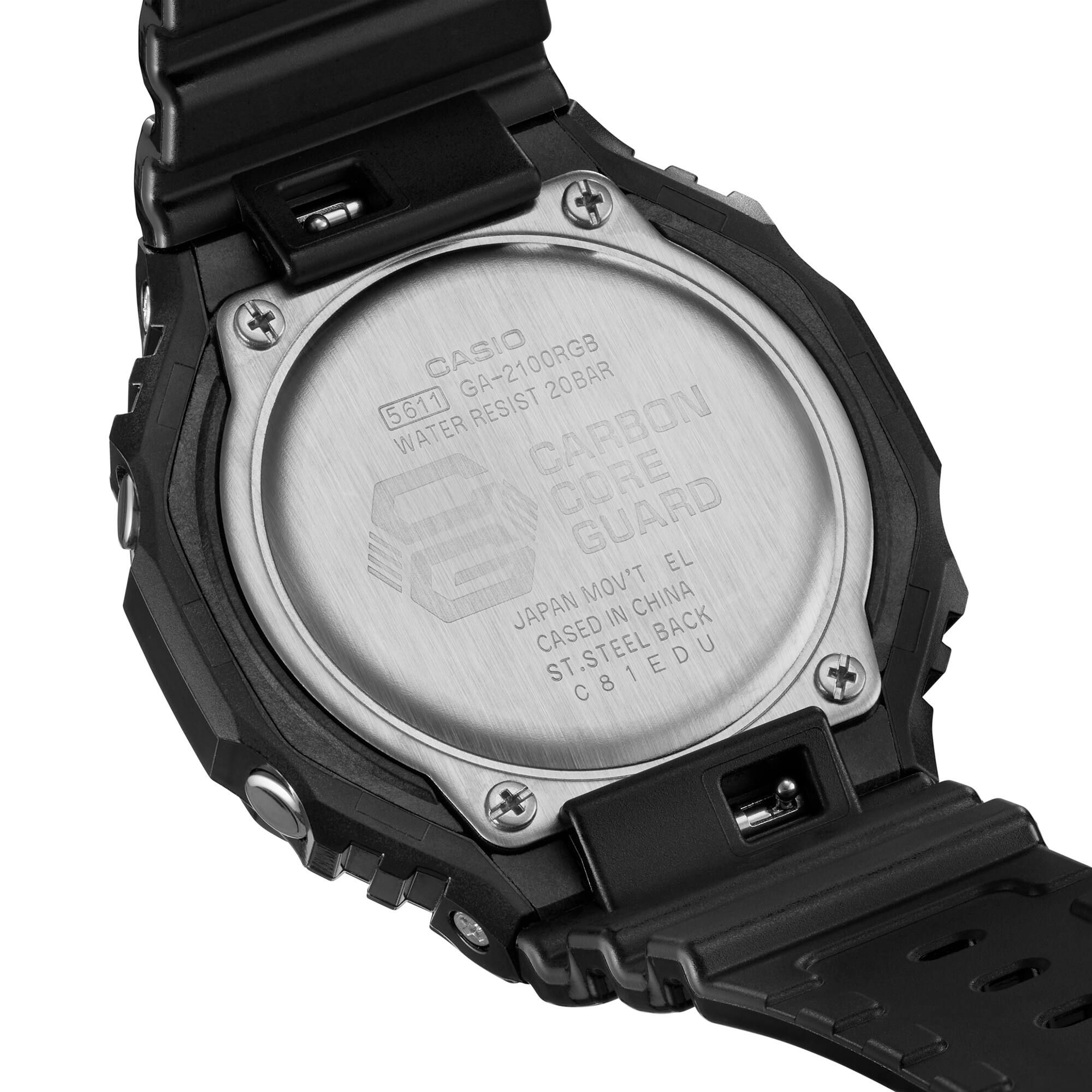 CASIO G-SHOCK GA-2100RGB-1ADR MODEL WATCHES