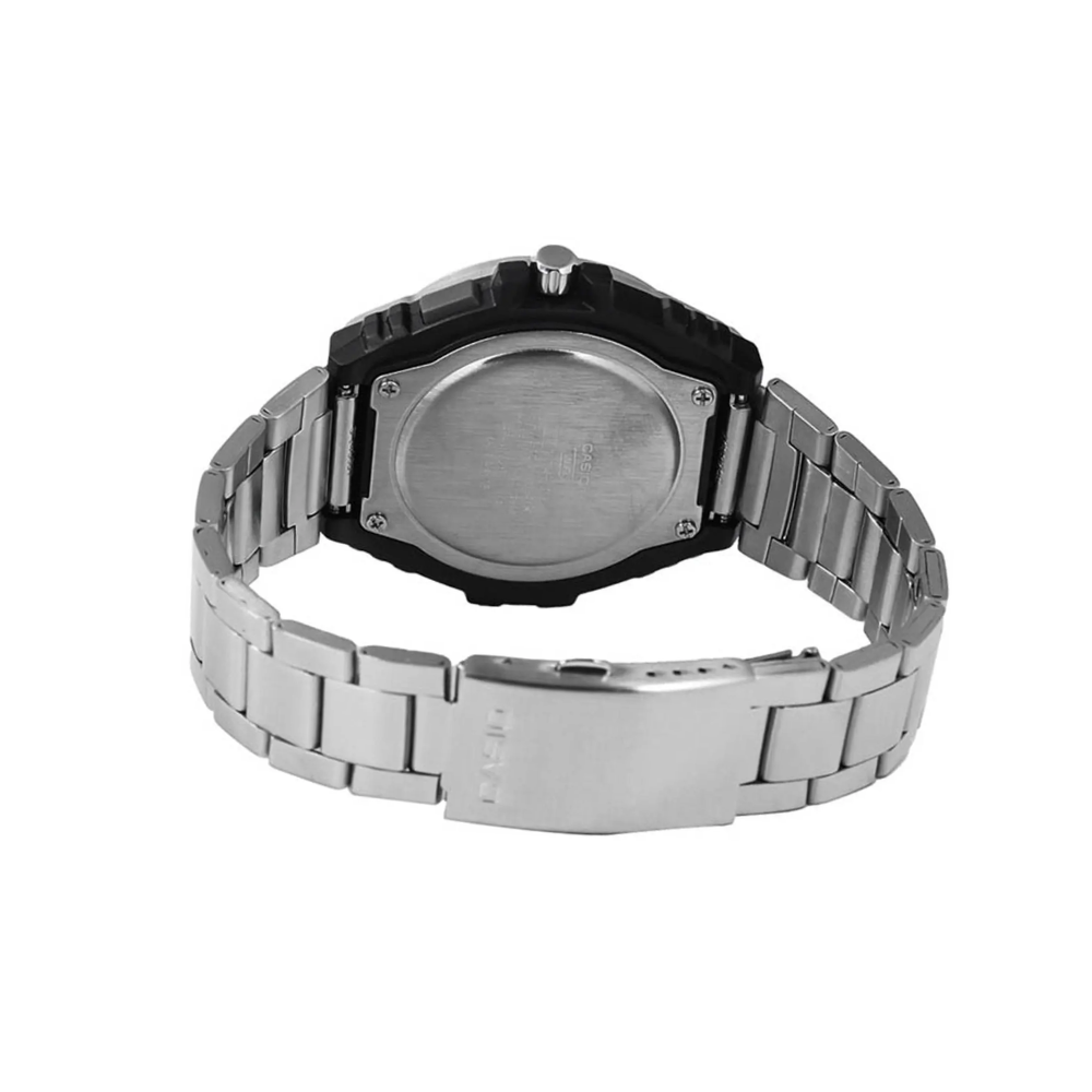 CASIO MWA-100HD-1AVDF Men's Analog Watch – Stylish Stainless Steel, LED Light, Water Resistant, Long Battery Life