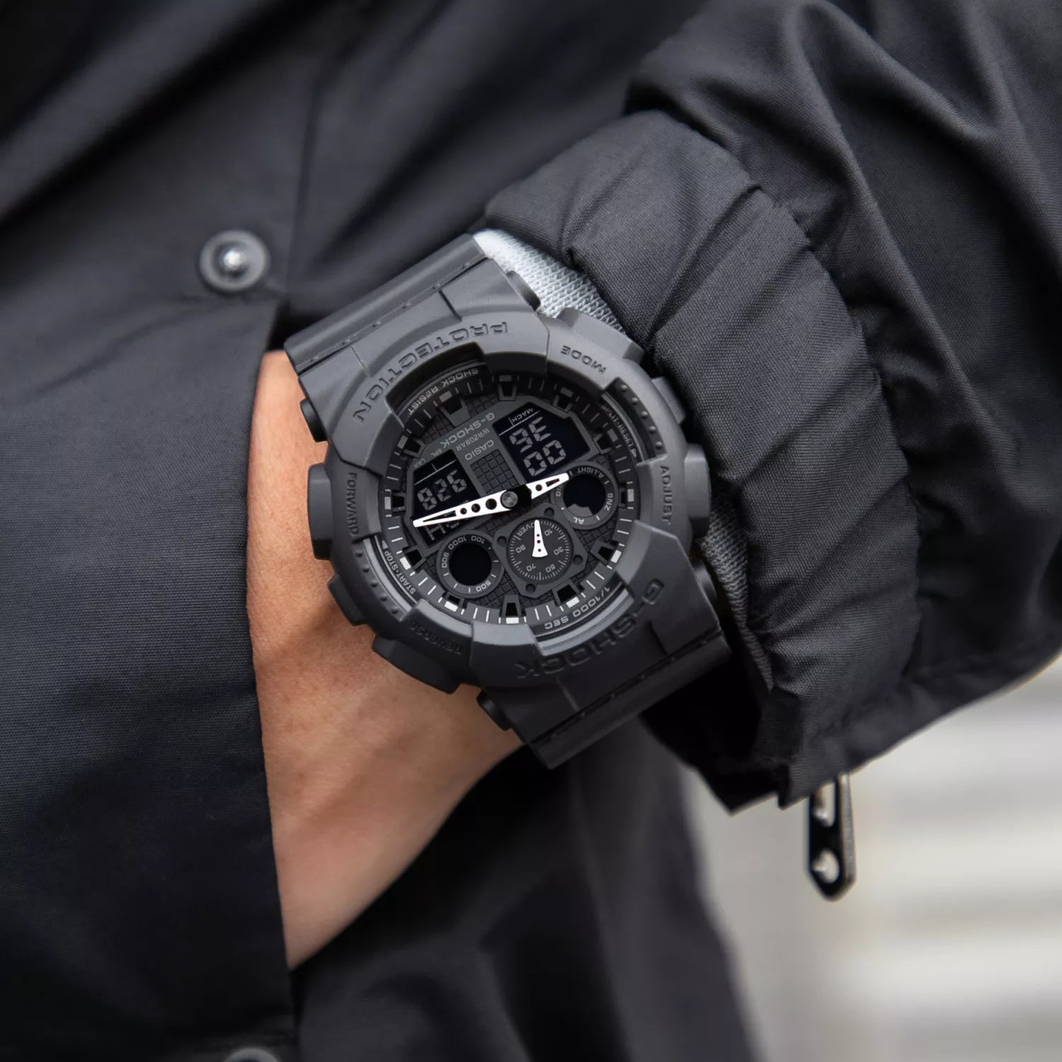 CASIO G-SHOCK GA-100-1A1HDR MODEL WATCHES