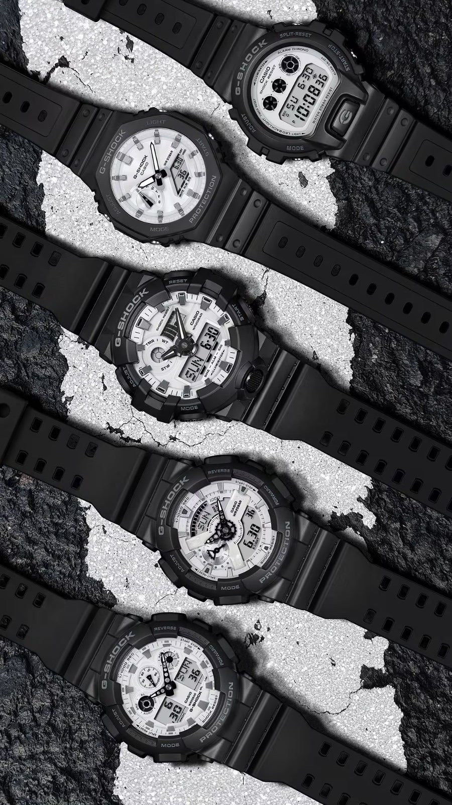 CASIO G-SHOCK GA-100WD-1ADR MODEL WATCHES