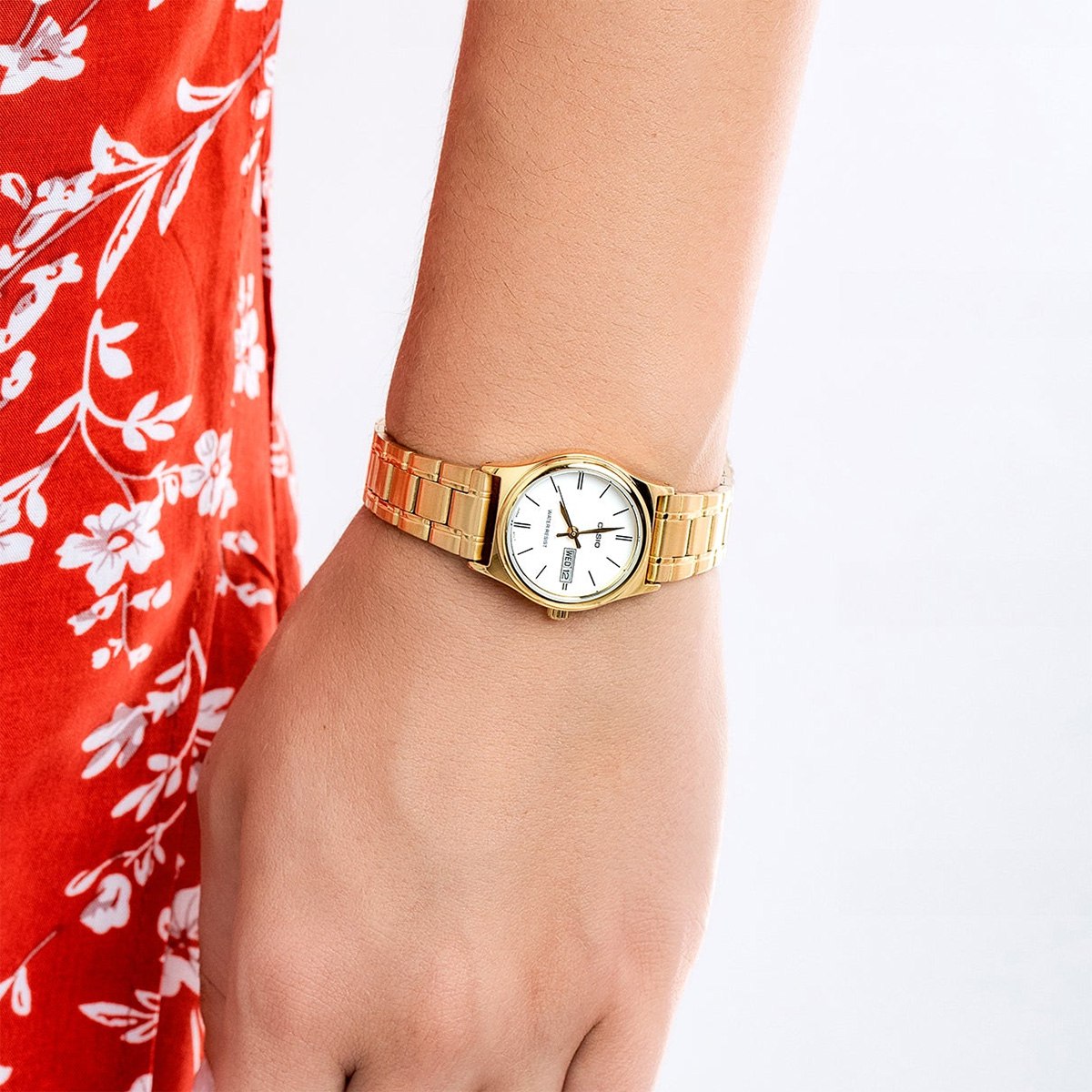CASIO LTP-V006G-7BUDF MODEL STANDARD WOMEN'S ANALOG WATCHES