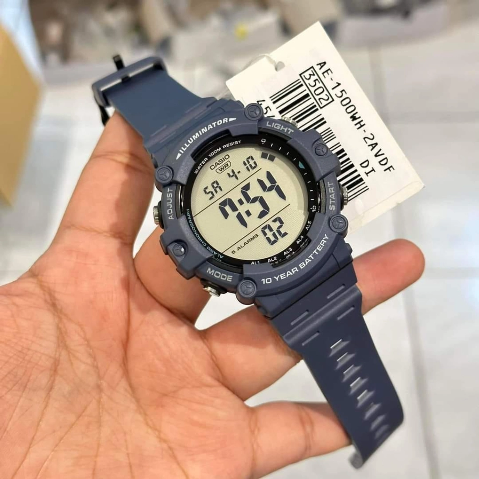 CASIO AE-1500WH-2AVDF MODEL DIGITAL WATCHES