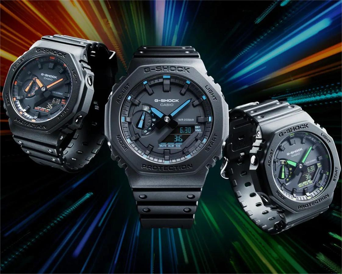 CASIO G-SHOCK GA-2100-1A2 MODEL WATCHES