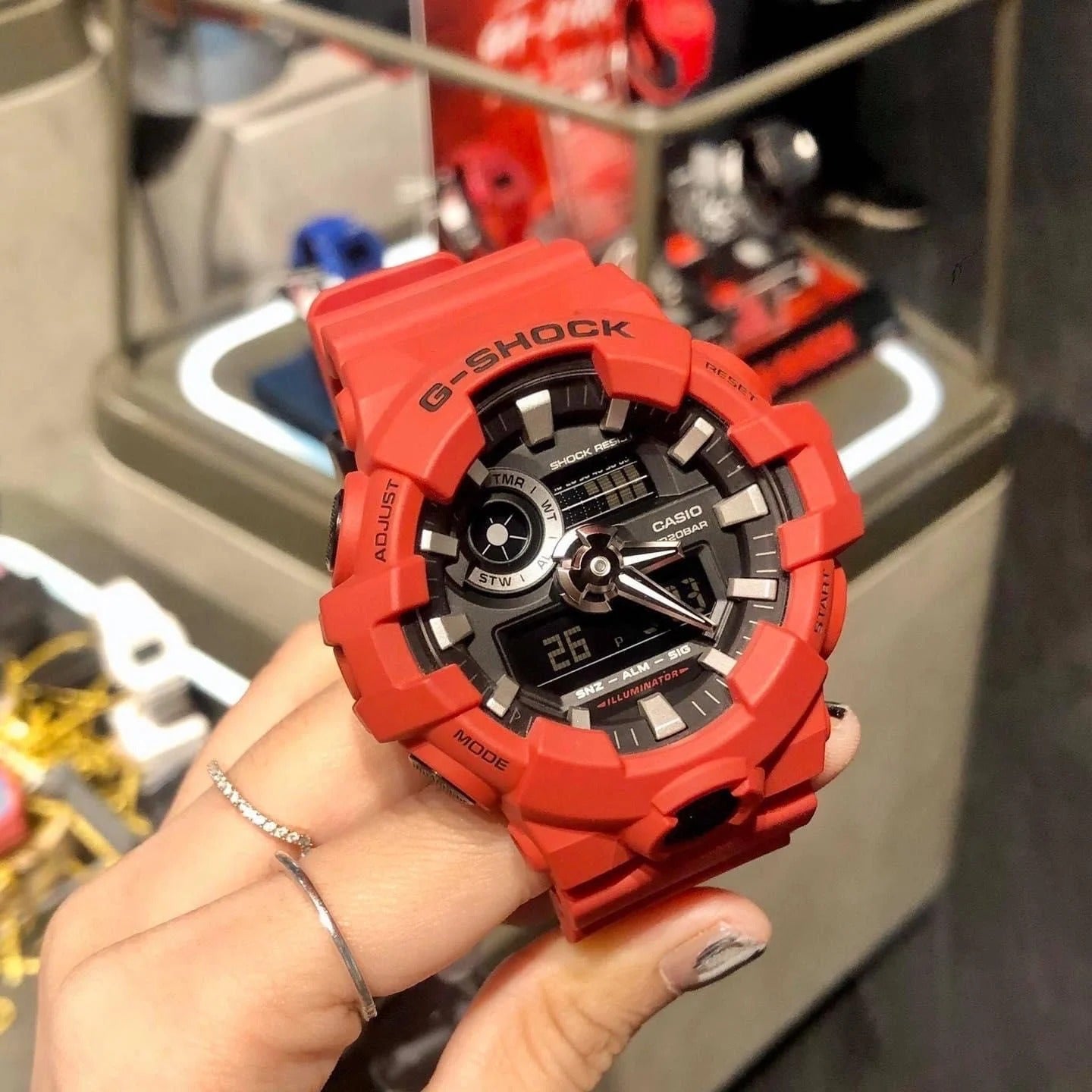 CASIO G-SHOCK GA-700-4ADR MODEL WATCHES
