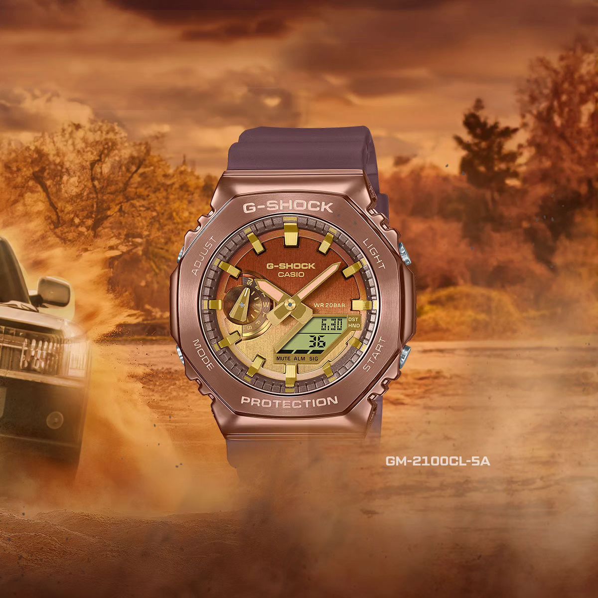 CASIO G-SHOCK GM-2100CL-5ADR MODEL WATCHES