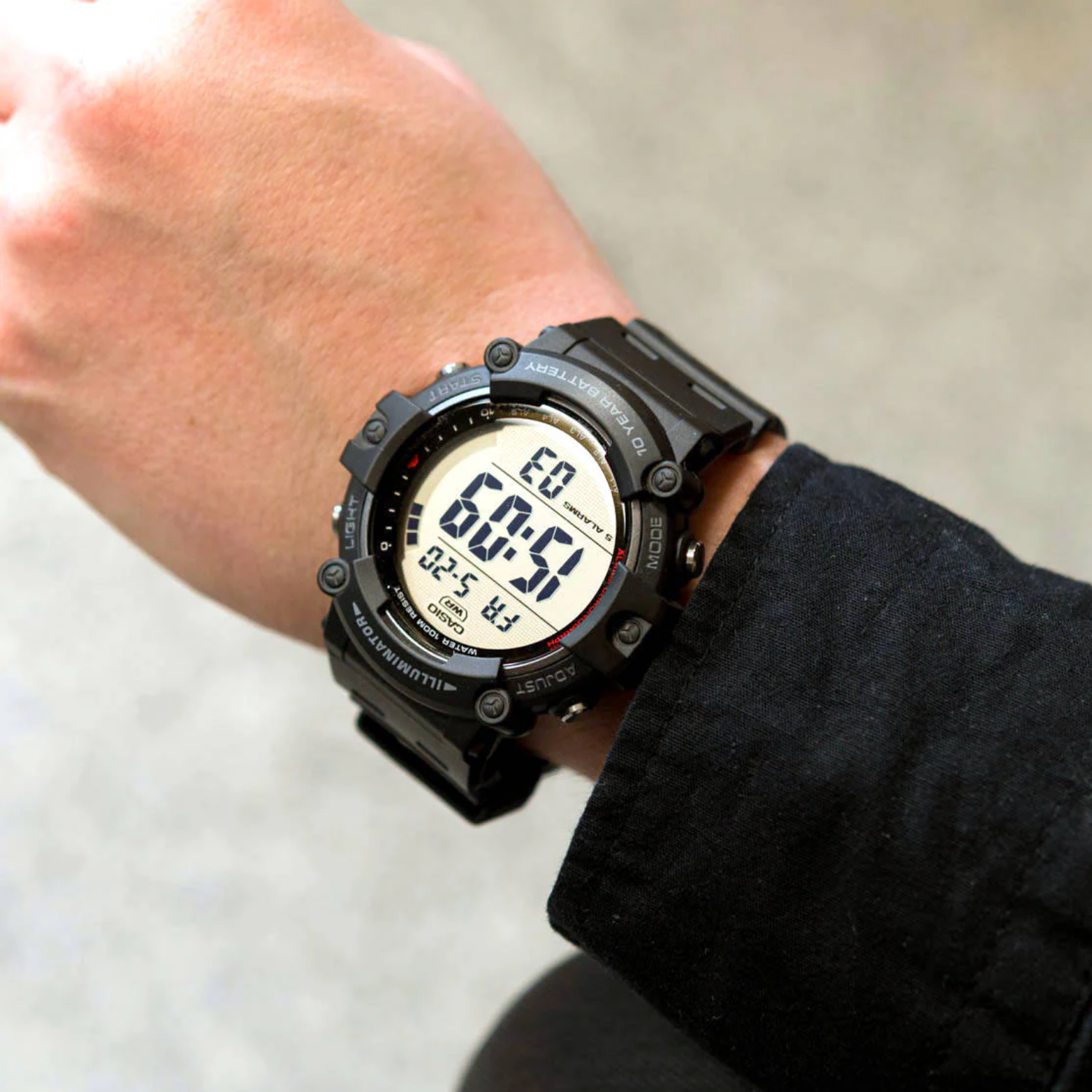 CASIO AE-1500WH-1AVDF Digital Watch – Multi-Function, Water-Resistant, Durable Resin Band