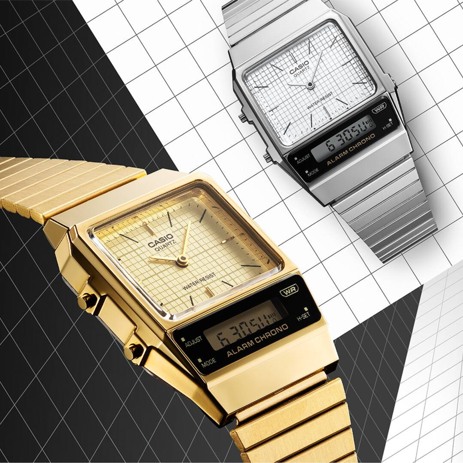 CASIO AQ-800E-1A VINTAGE UNISEX MODEL WATCHES