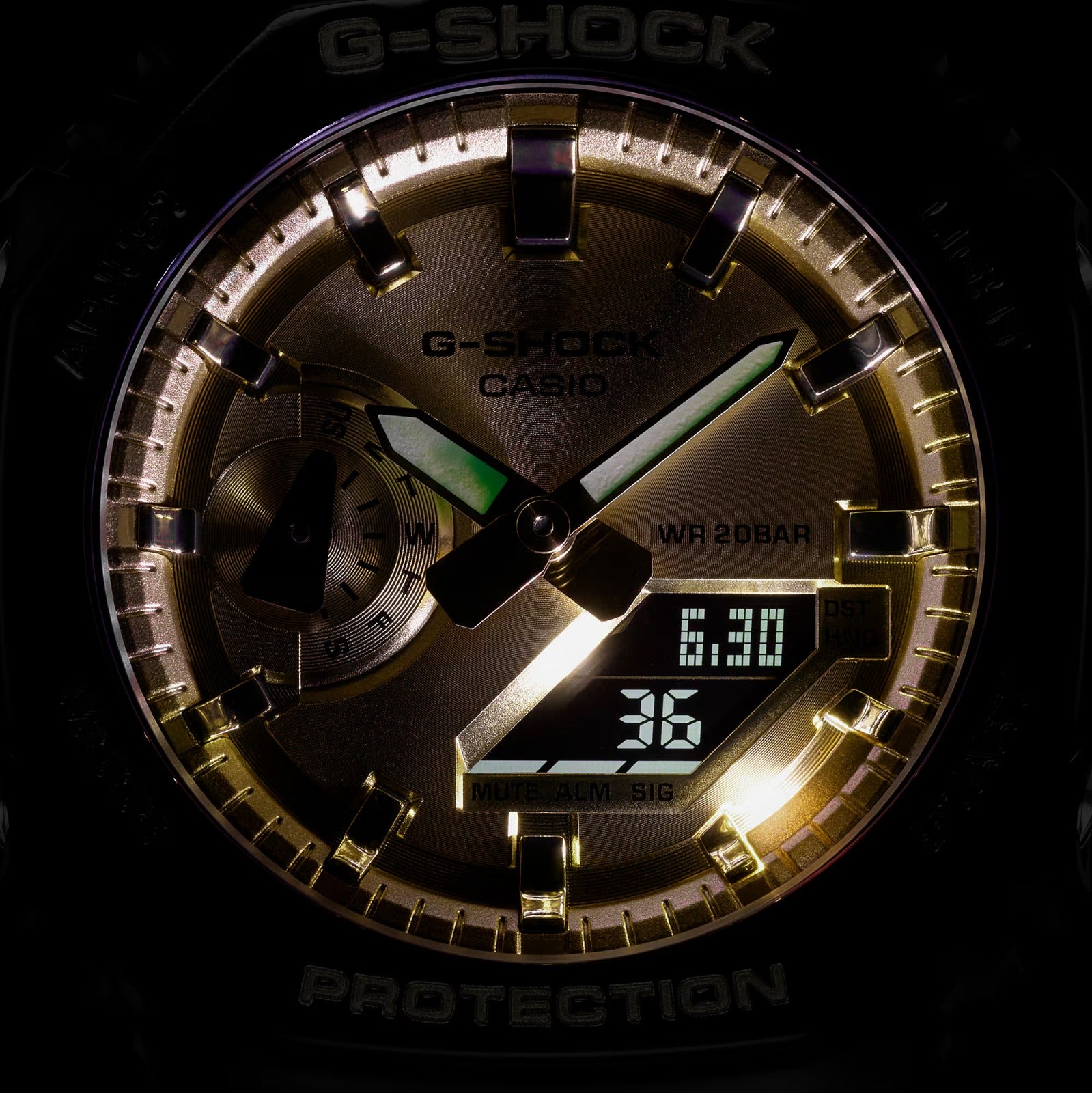 CASIO G-SHOCK GA-2100GB-1ADR MODEL WATCHES