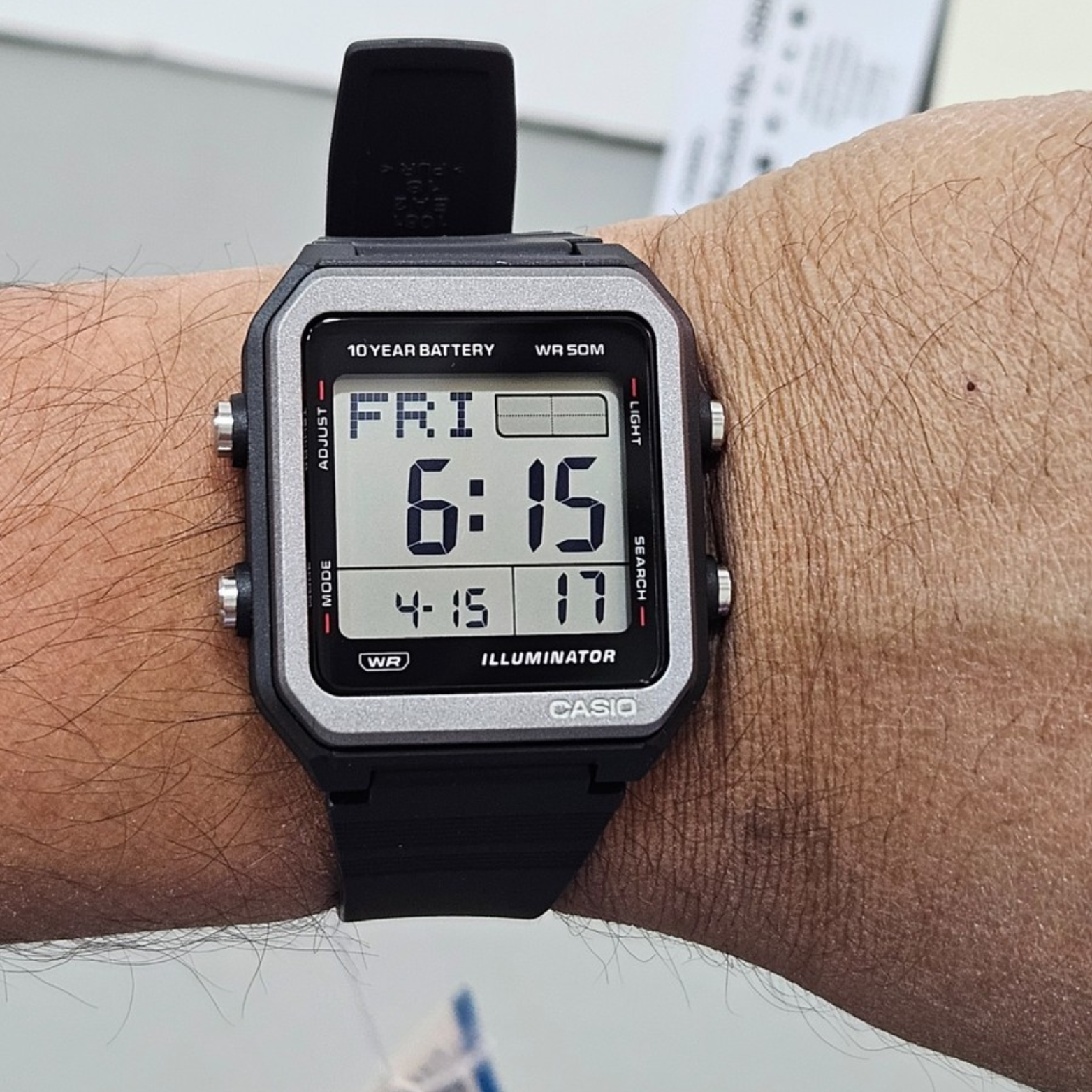 CASIO W-221H Series Men's Digital Watches – Stylish, Water Resistant & Durable