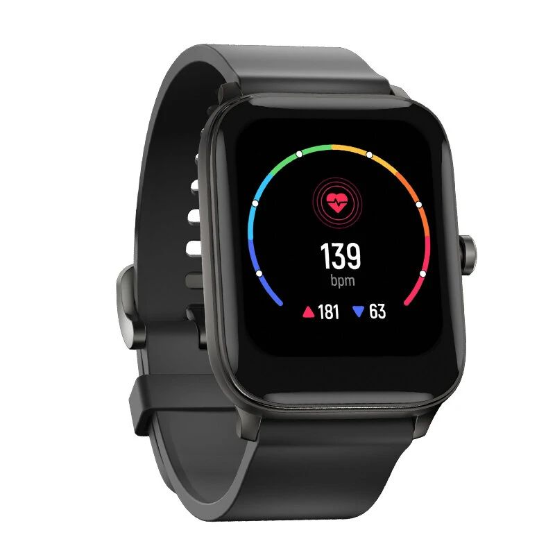 Haylou GST Global Smart Watch – 1.69” HD Full Touch Display, 12 Sports Modes, SpO₂ & Heart Rate Monitoring, Sleep Tracker, 20-Day Battery Life, IP68 Waterproof – Android & iOS Compatible