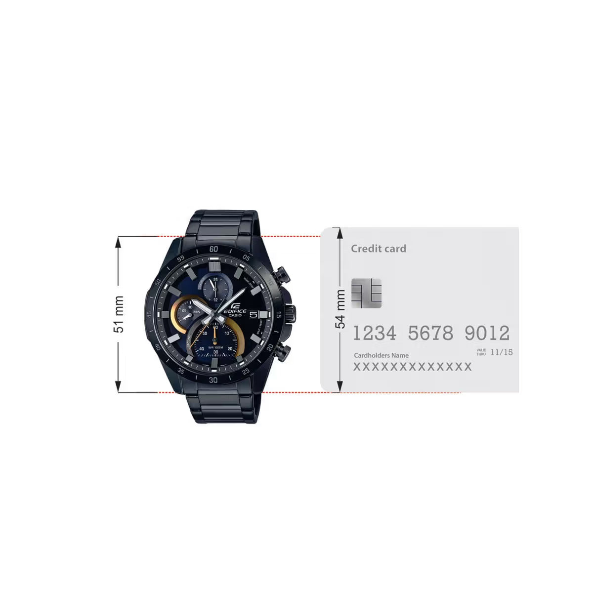 CASIO EDIFICE EFR-571DC-2AVUDF MODEL WATCHES - THE HAPPY BUY