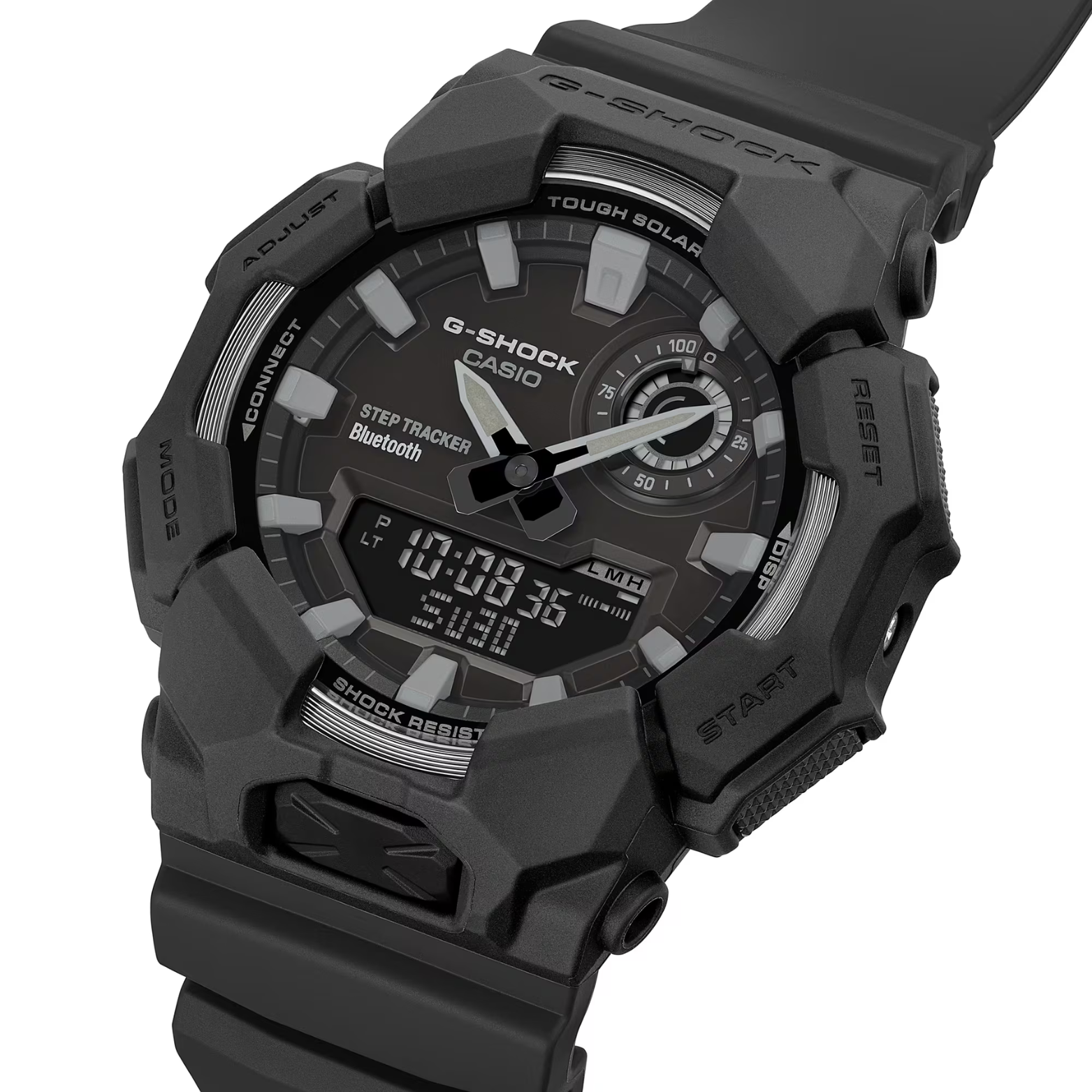 CASIO G-SHOCK GA-B010-1A1 Analog-Digital Men’s Watch, Shock Resistant, 200M Water Resistant, Black Resin Strap