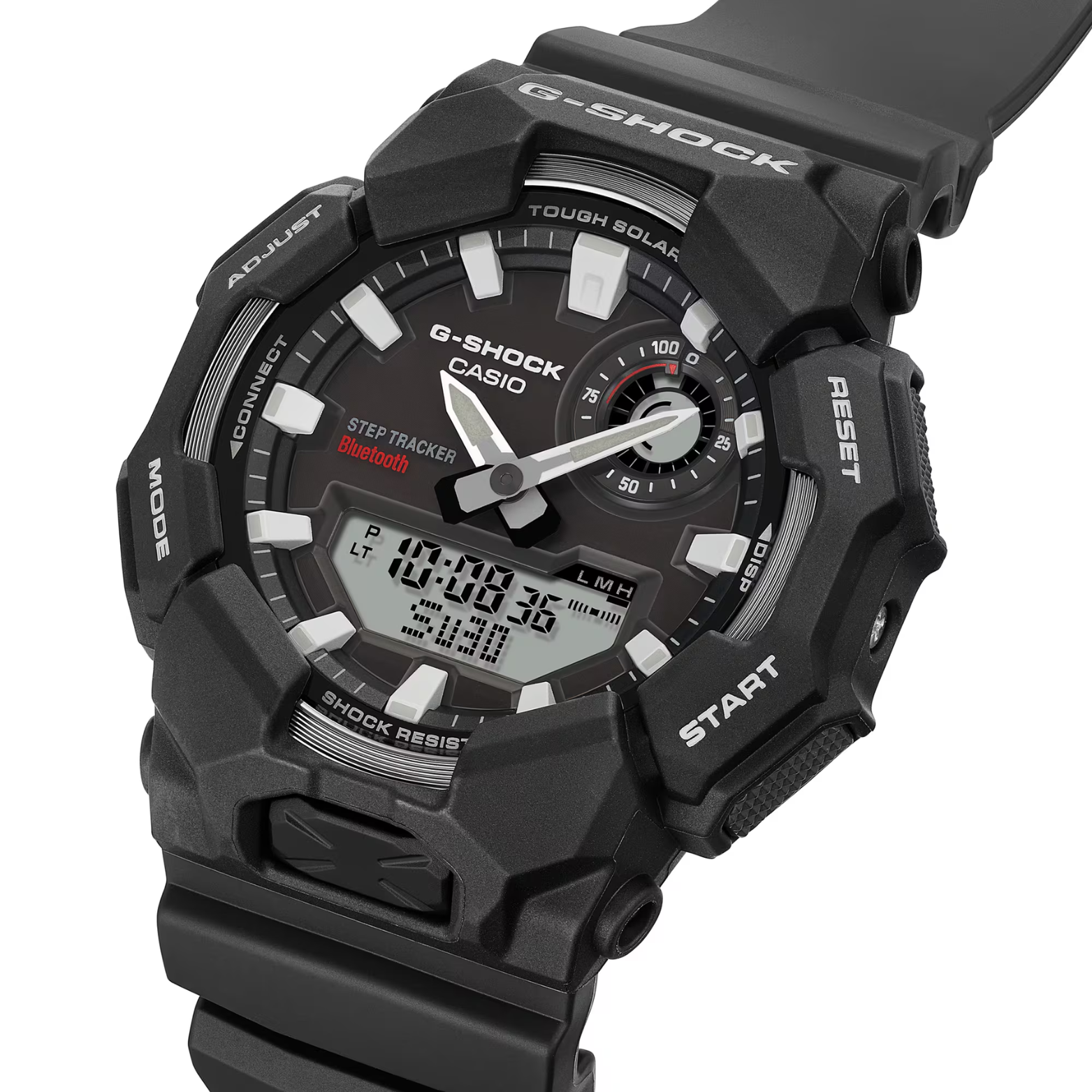 CASIO G-SHOCK GA-B010-1A Analog-Digital Men’s Watch, Shock Resistant, 200M Water Resistant, Black Resin Strap
