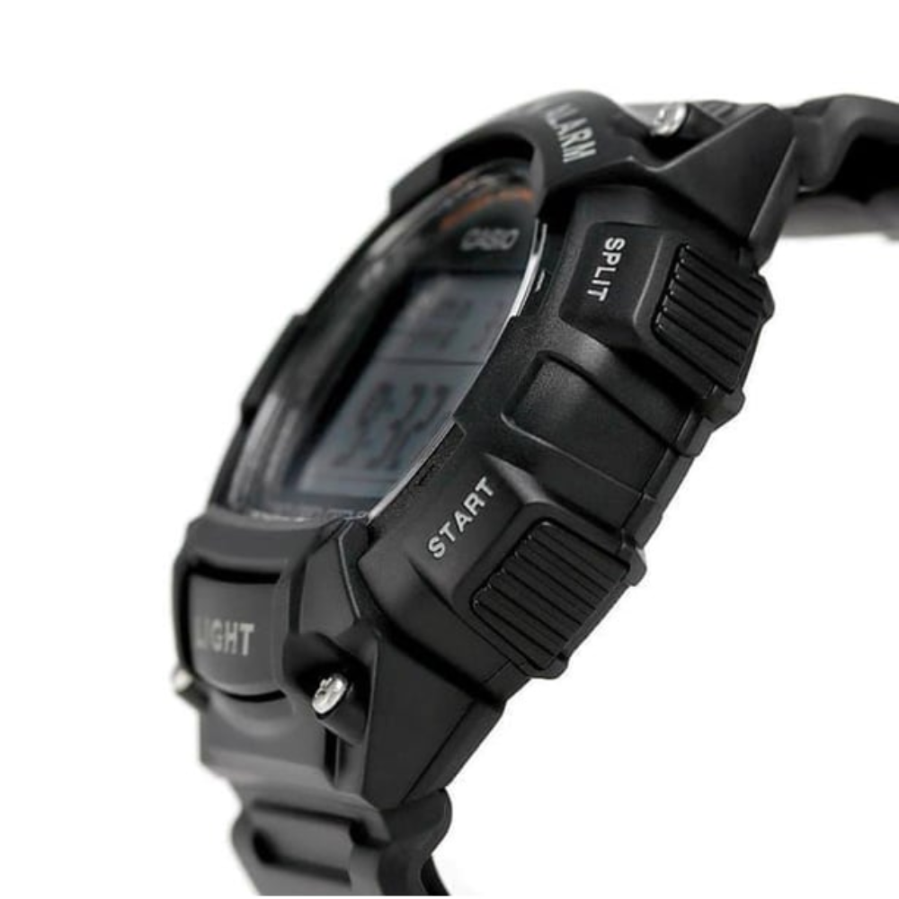 CASIO W-736H Series Standard Digital Youth Watch – 10-Year Battery, Super Illuminator LED, Vibration Alarm, Stopwatch, Countdown Timer, Dual Time, 100M Water Resistance – Men’s Sports Digital Watch
