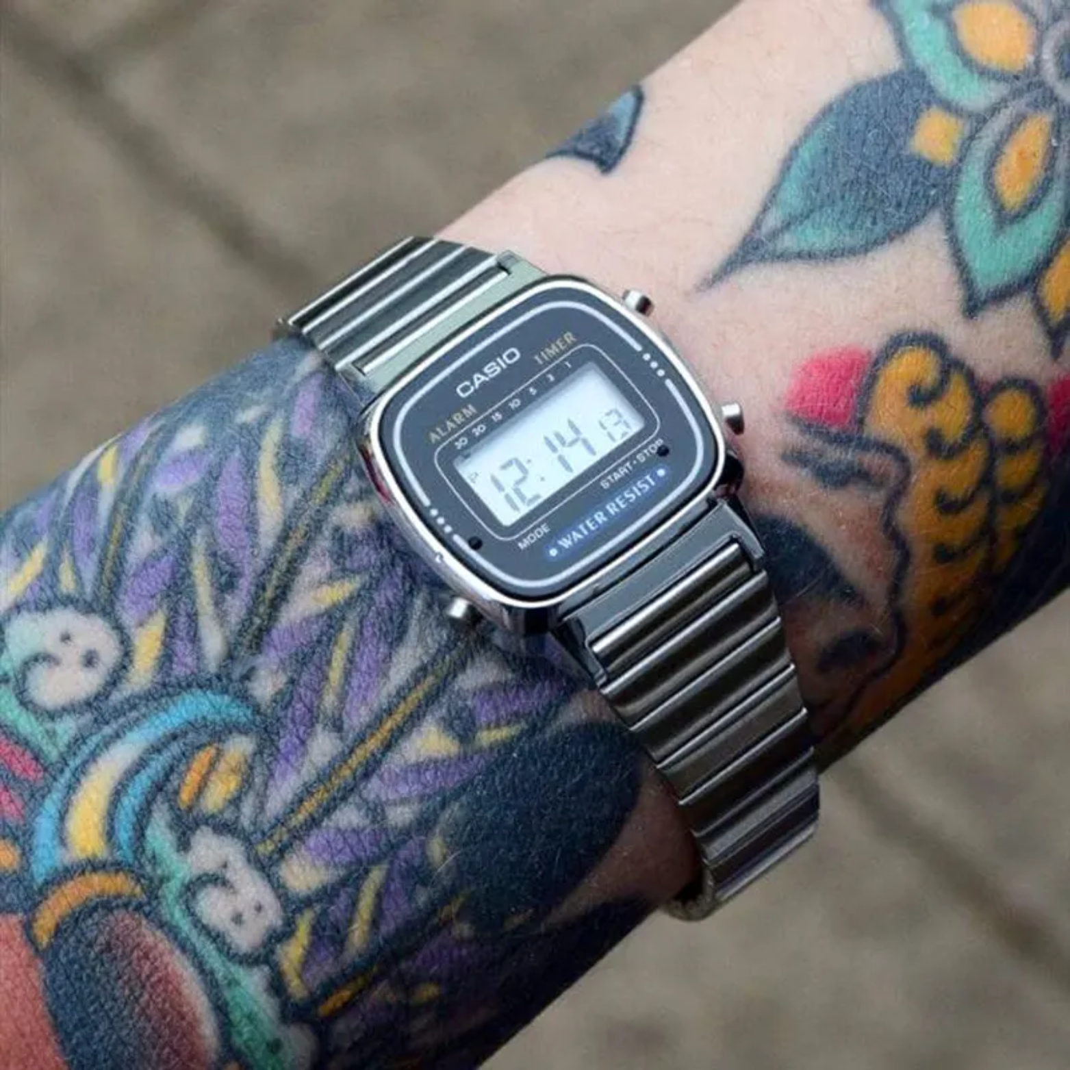 CASIO VINTAGE MODEL LA670WD-1 WOMEN'S WATCHES