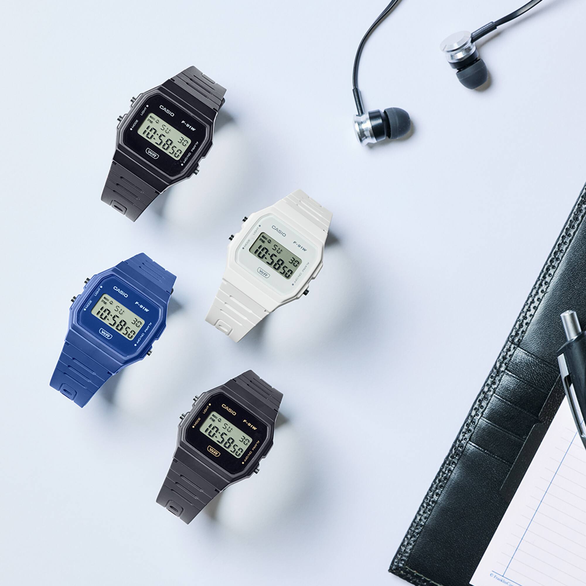 CASIO F-91WB-8ADF POP MODEL WATCHES