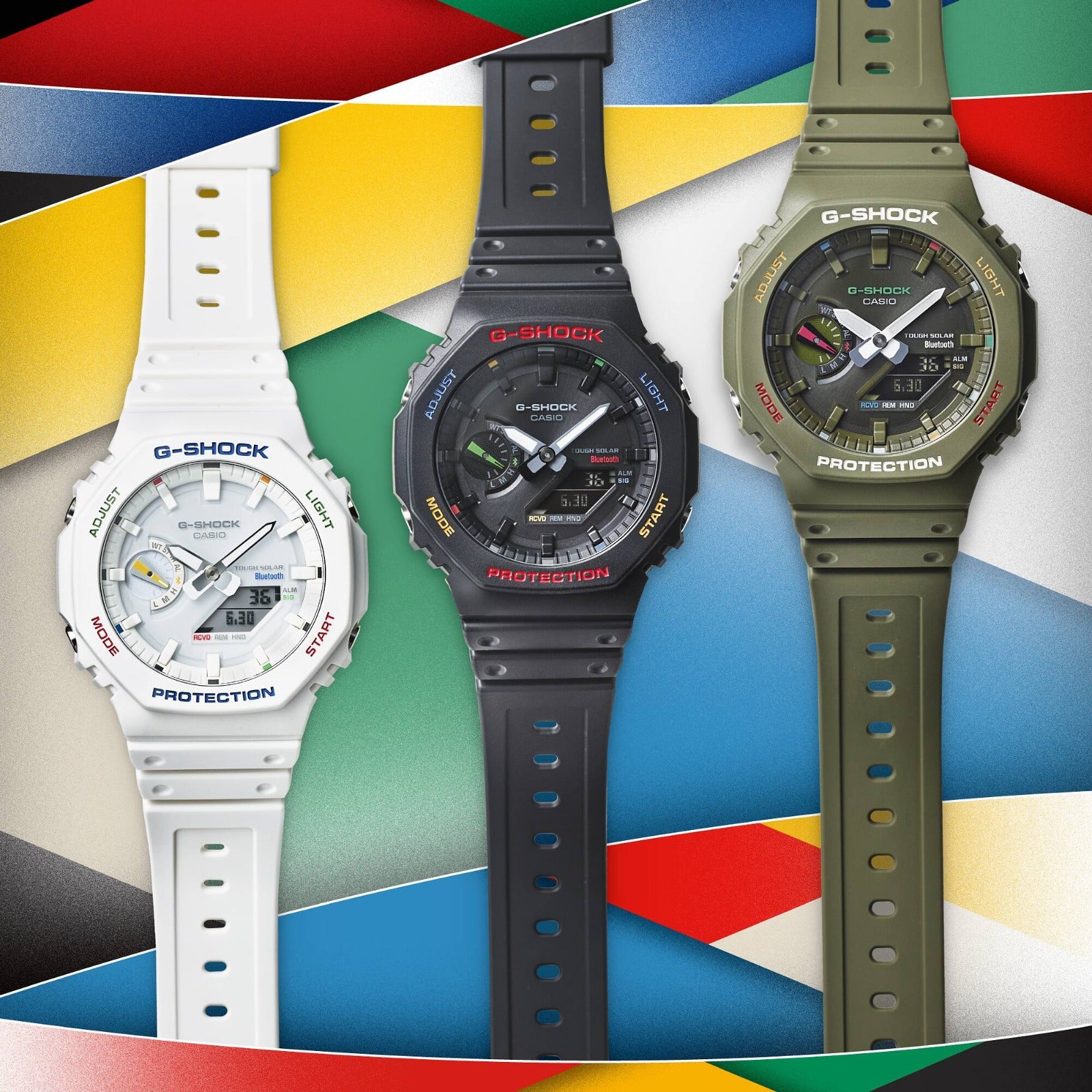 CASIO G-SHOCK GA-B2100FC-3ADR MODEL WATCHES