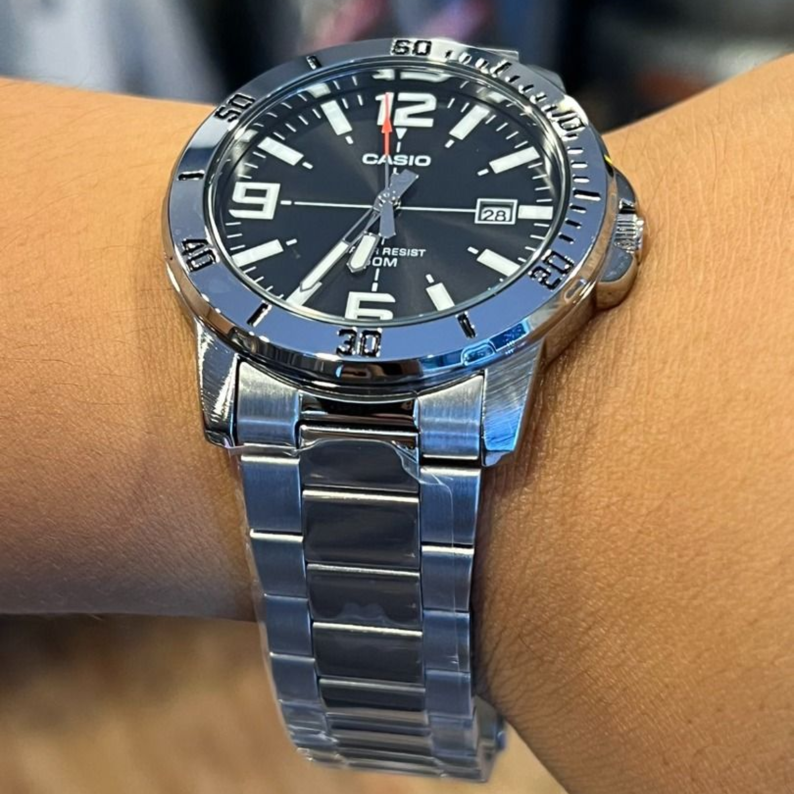 CASIO MTP-VD01D-1BVUDF MODEL MEN'S WATCHES