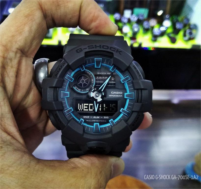 CASIO G-SHOCK GA-700SE-1A2DR MODEL WATCHES