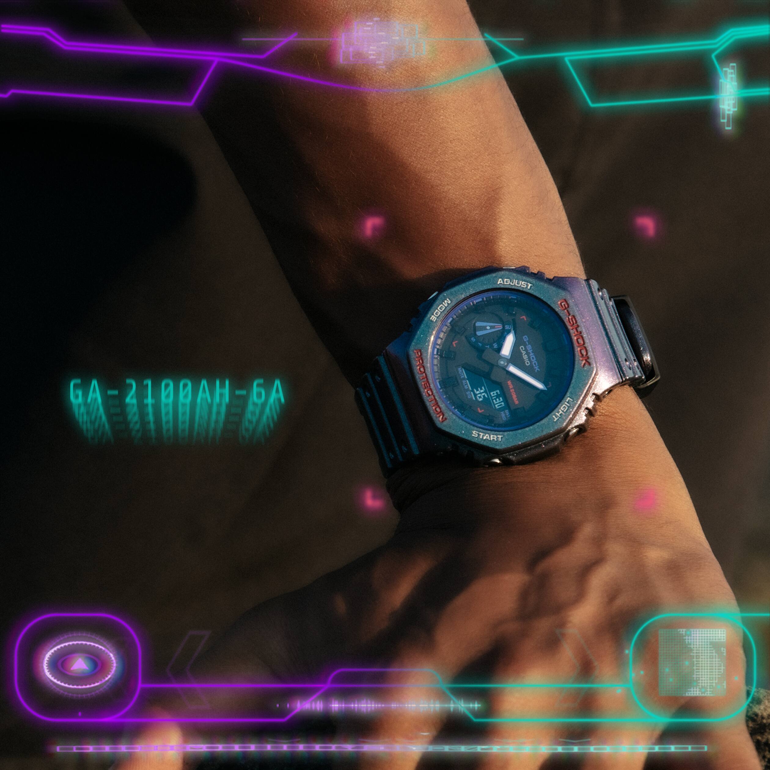 CASIO G-SHOCK GA-2100AH-6ADR MODEL WATCHES