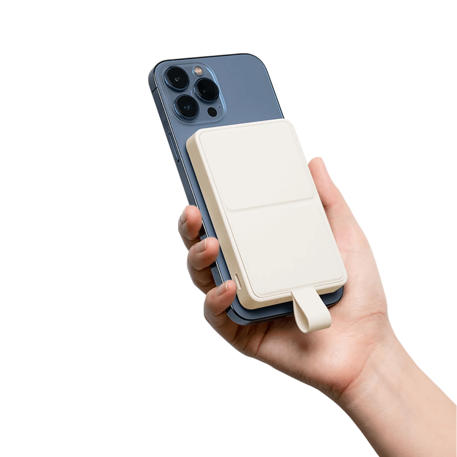 XIAOMI Magnetic Power Bank 6000mAh – Snap-On Wireless Charger, USB-C Fast Charging, Ultra-Slim Portable Battery Pack, MagSafe-Compatible for iPhone & Android