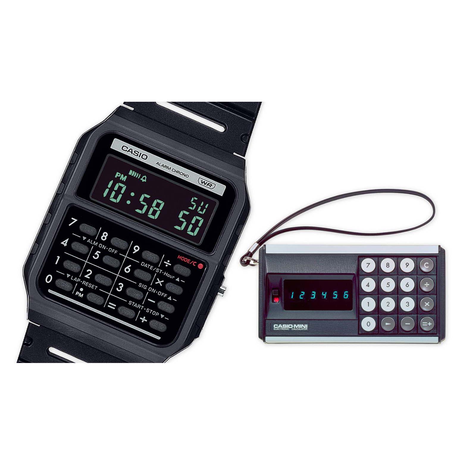 CASIO CA-53WB-1BDF MODEL STANDARD CALCULATOR WATCHES