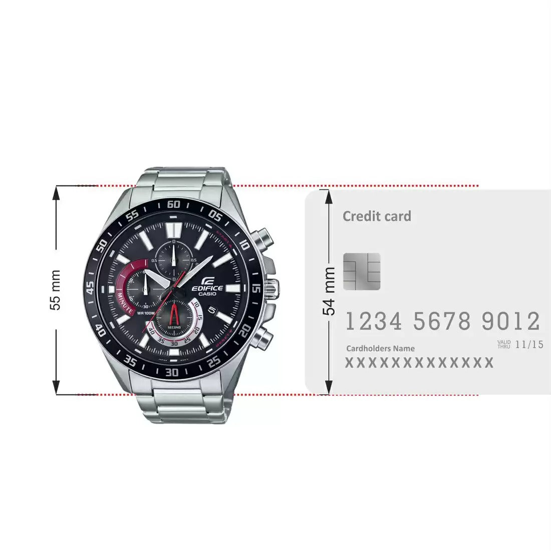 CASIO EDIFICE EFV-620D-1A4VUDF MODEL WATCHES - THE HAPPY BUY