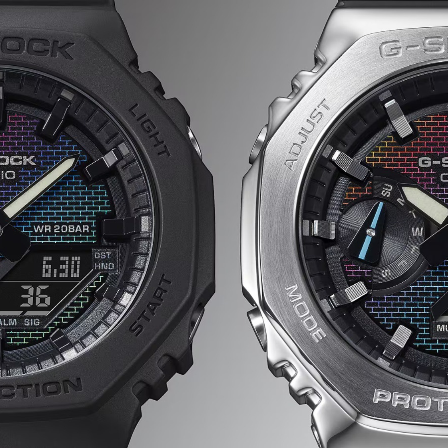CASIO G-SHOCK GA-2100RW-1A MODEL WATCHES