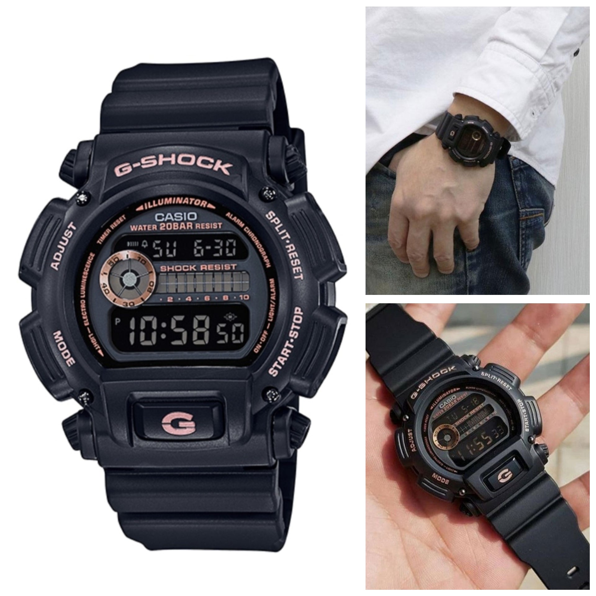 CASIO G-SHOCK DW-9052GBX-1A4 MODEL WATCHES