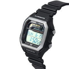 CASIO WS-1600H Series Standard Digital Watch – 10-Year Battery, Dual Time, LED Backlight, Stopwatch, Countdown Timer, 100M Water Resistant, Full Auto Calendar – Men’s Sports Outdoor Watch