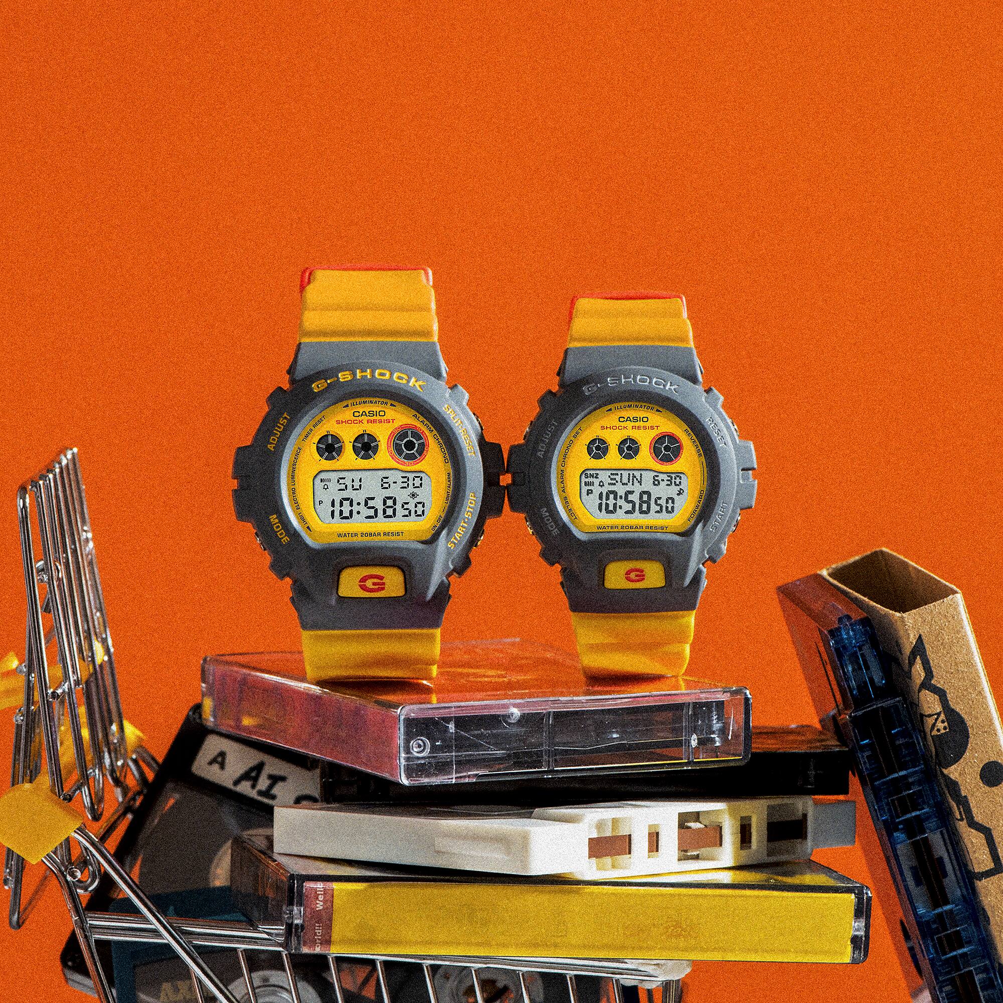 CASIO G-SHOCK DW-6900Y-9DR MODEL WATCHES