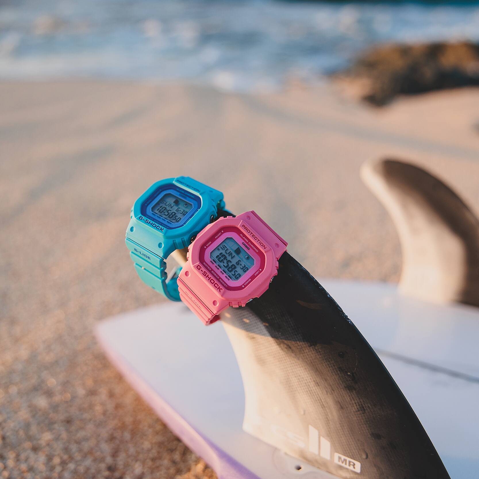 CASIO G-SHOCK GLX-S5610-4DR MODEL G-GLIDE SERIES WOMEN'S WATCHES